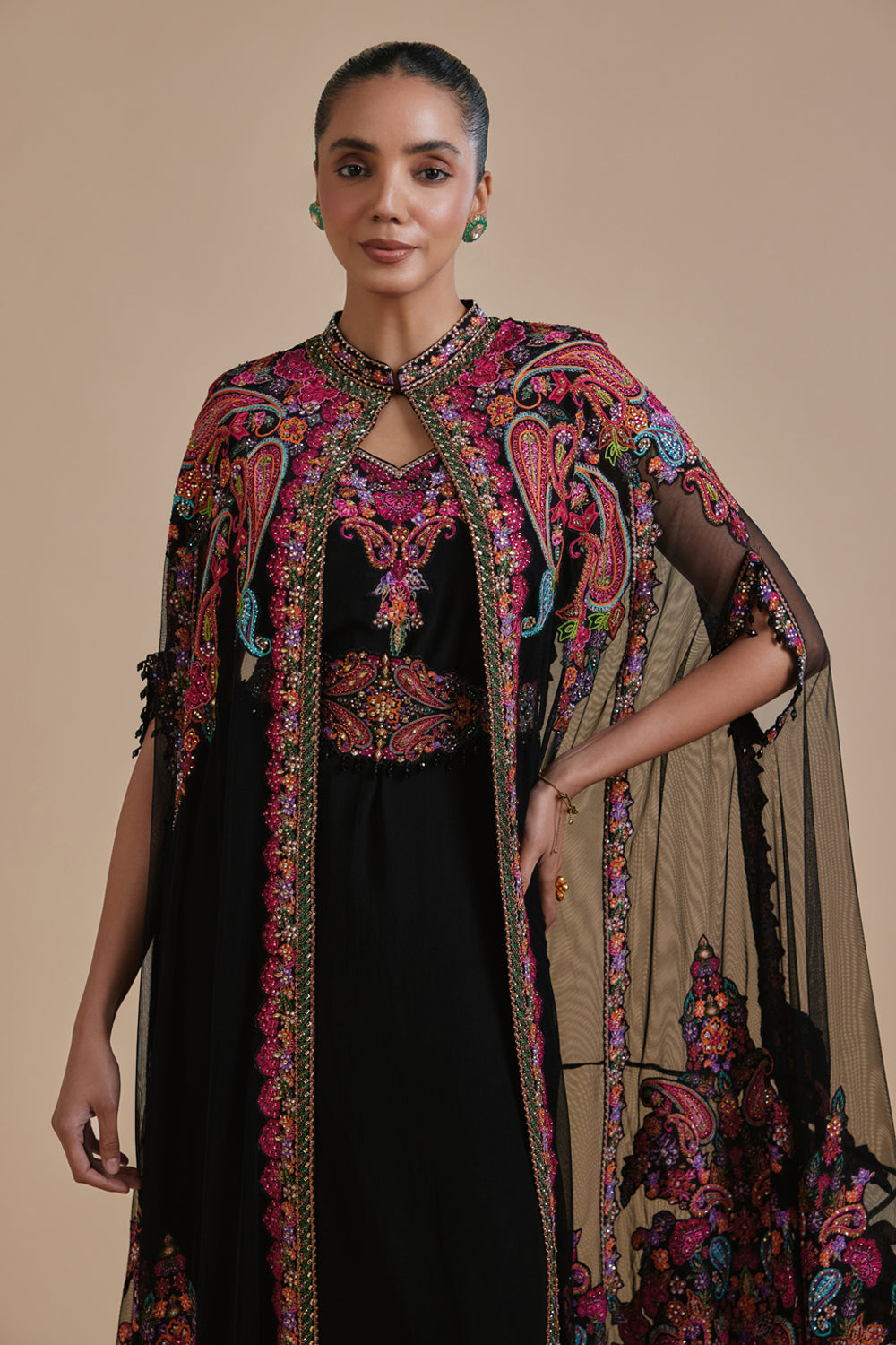 Fustan Cape Kaftan Gown