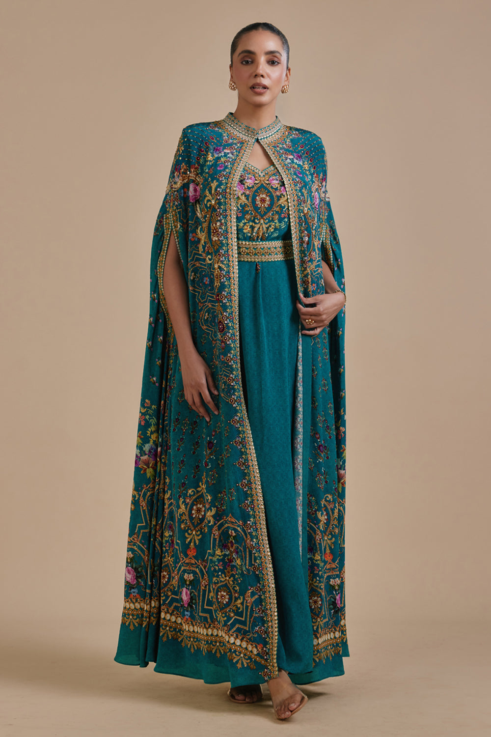 Hawa Cape Kaftan Gown