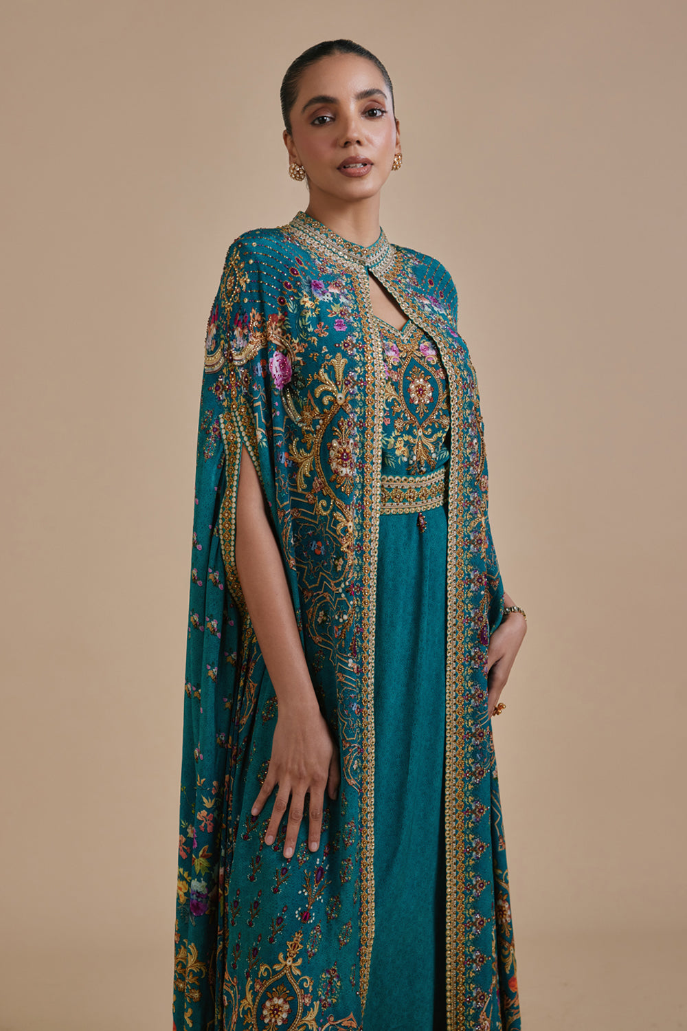 Hawa Cape Kaftan Gown