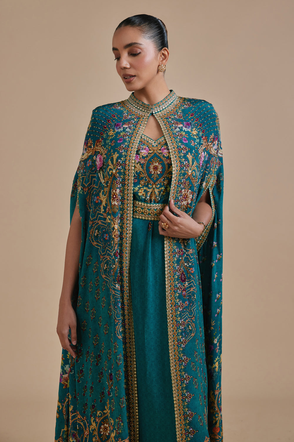 Hawa Cape Kaftan Gown