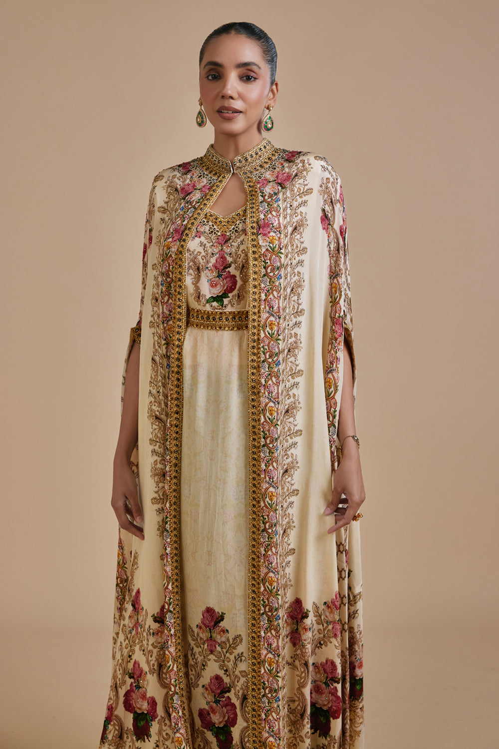 Naaz Cape Kaftan Gown